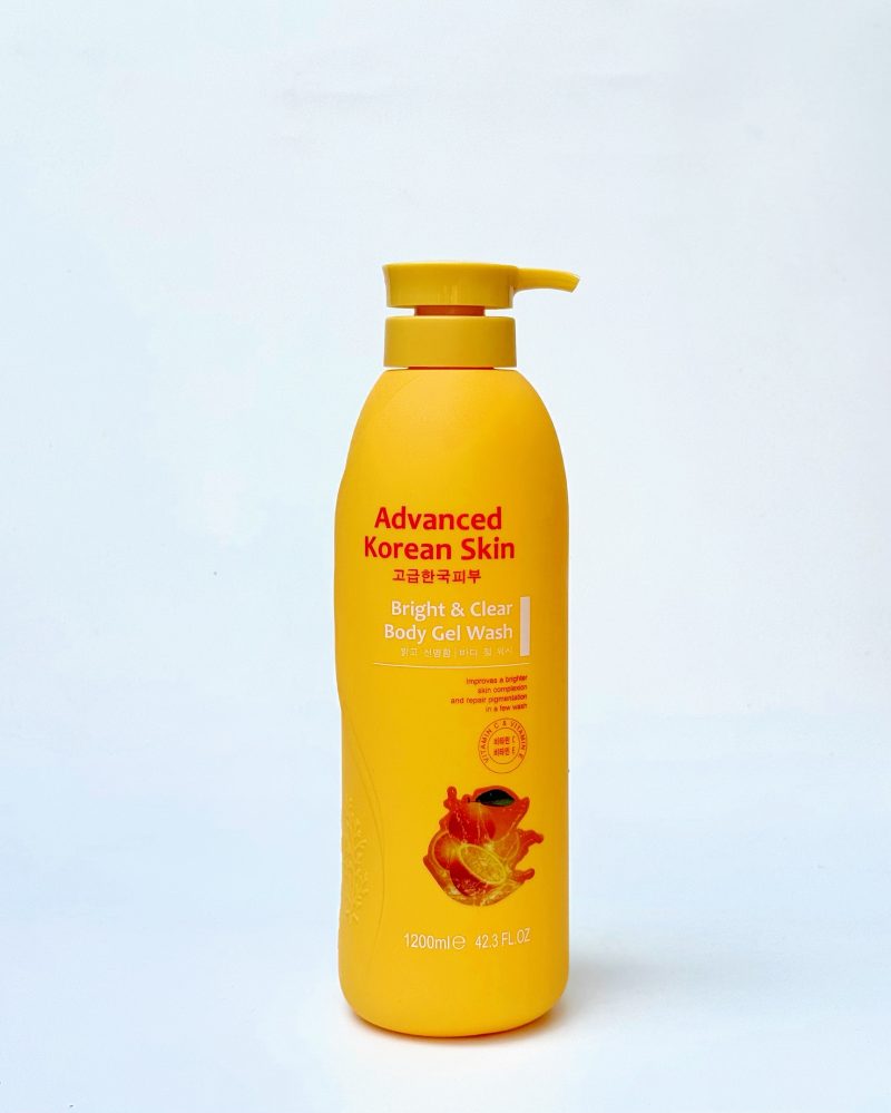 Advanced Korean Skin Bright & Clear Body Gel Wash (vitamin c)