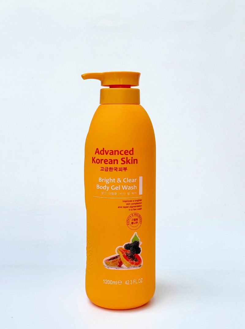 Advanced Korean Skin Bright & Clear Body Gel Wash